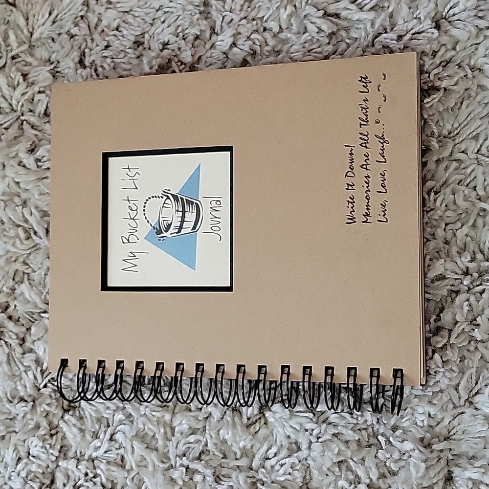 My Bucket List Journal